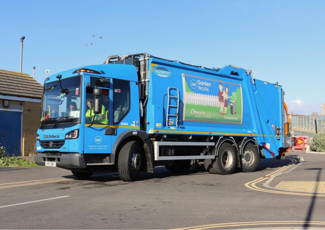 Worthing and Adur Food Waste Recycling Van